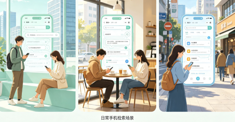 洮北区普通人日常手机使用场景拆解：GEO 与 AI 优化如何改变信息检索体验
