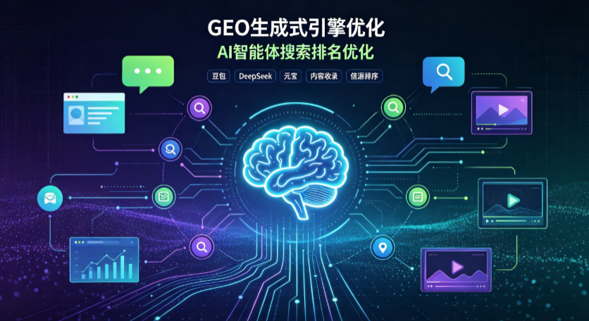 洮北区GEO 浪潮来袭：生成式引擎优化崛起，创作者争抢豆包、DeepSeek、元宝智能体流量入口